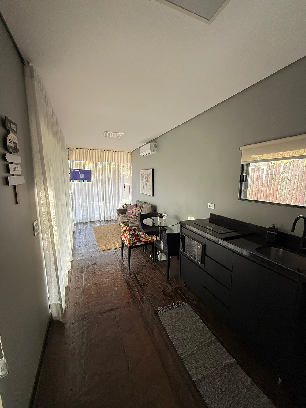 Chalé Container - cozinha