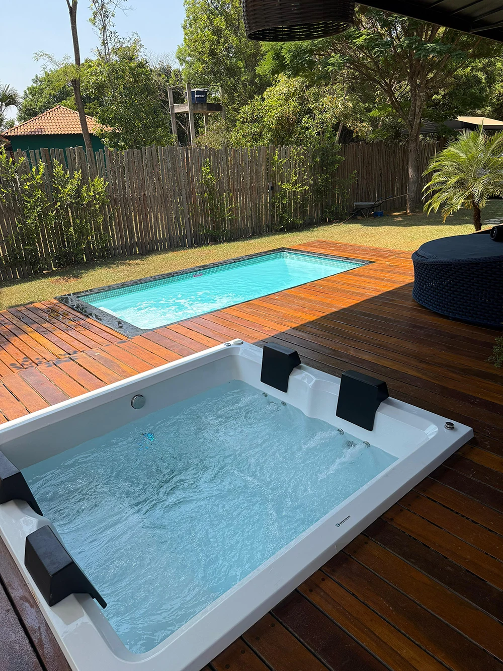 Chalé Container - pscina